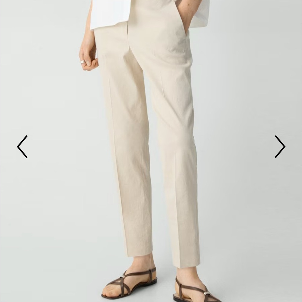 Theory Treeka women’s pull on linen pants